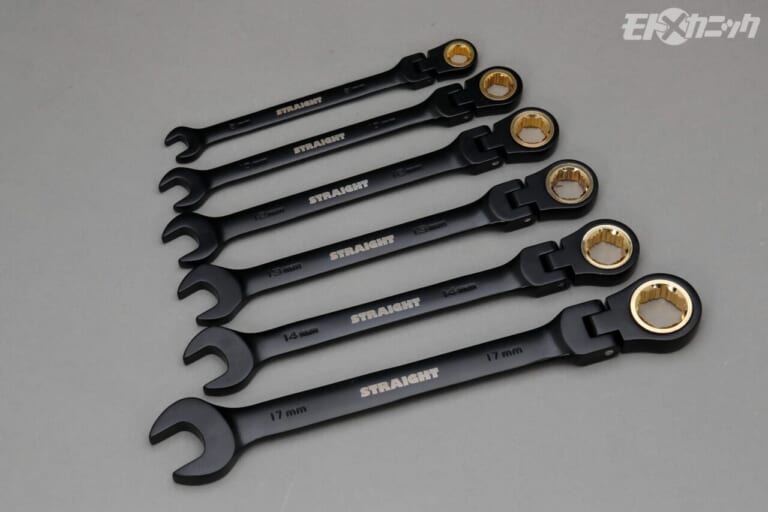 ストレート｜ラチェットコンビネーションレンチセット