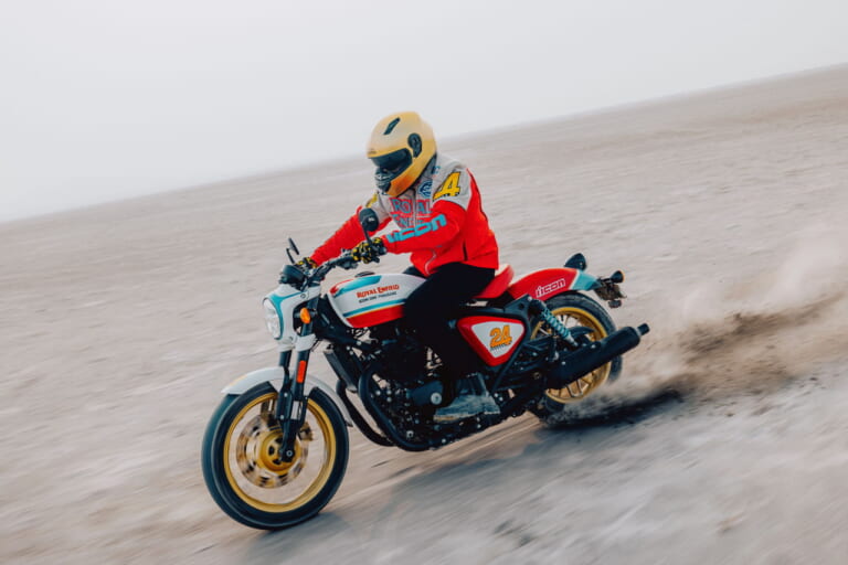 ロイヤルエンフィールド|ショットガン アイコン エディション|【日本限定5台】ロイヤルエンフィールドがICONとコラボ! 「SHOTGUN 650 ICON EDITION」が2月6日解禁【世界限定100台】