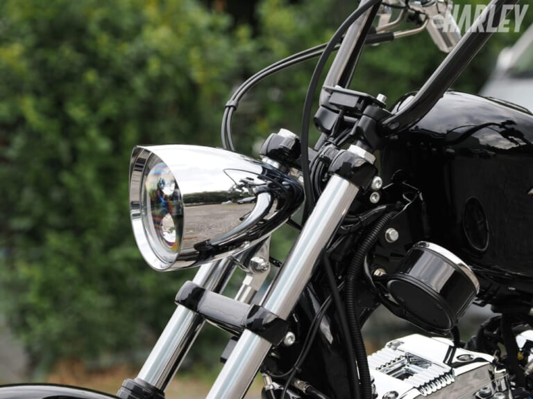 SIDEARM CYCLES｜XL1200NS IRON1200｜ヘッドライト