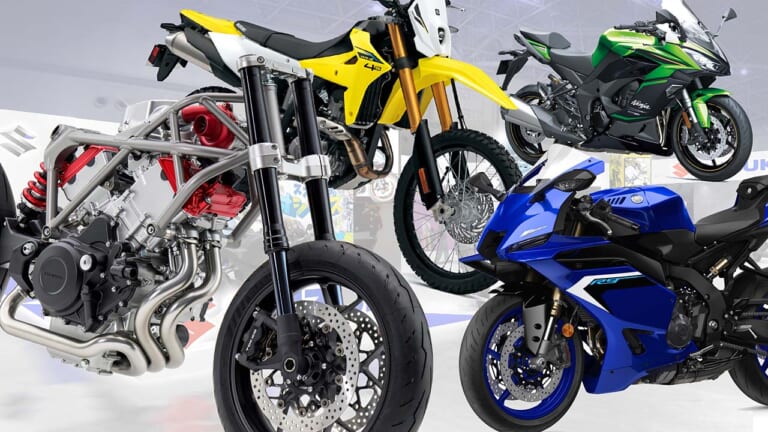【あるぞ隠し玉!!】東京・大阪モーターサイクルショー「ホンダ電動ターボV3」「YZF-R9」「DR-Z4S」など出展モデルが判明!