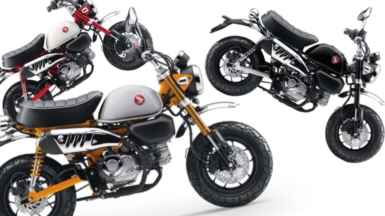 黄色いモンキー復活へ?! 欧州ホンダ「モンキー125」2025年モデルは日本仕様と異なるラインナップ