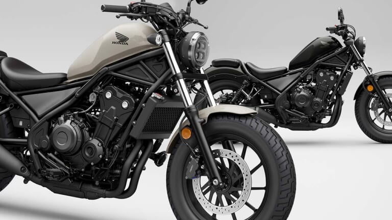 ホンダ「レブル500」の2025年モデルは仕様変更あり! 純正OPも追加設定で2/20発売