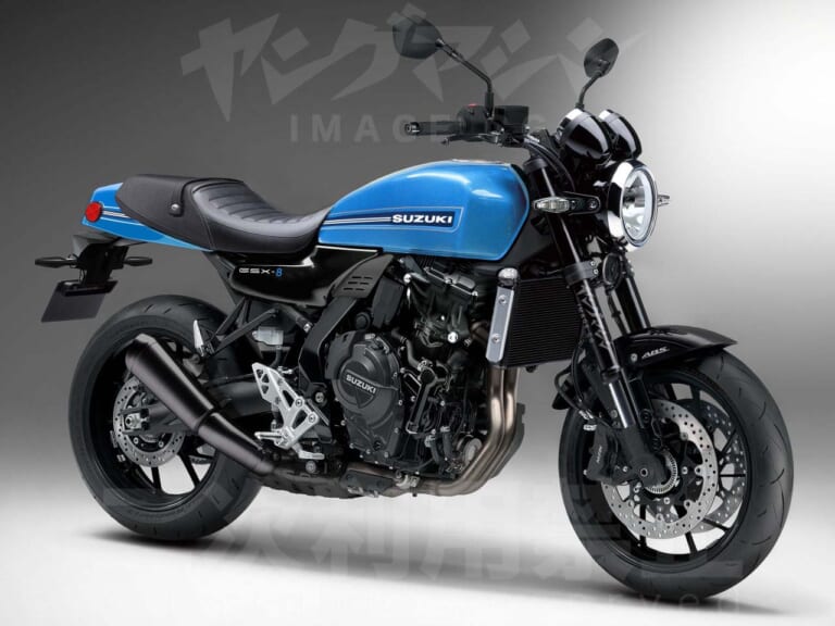 スズキ|GSX-8|予想CG|スズキ「GSX-8」系にネオクラシックが登場か?! グローバルサイトで謎のティーザー開始