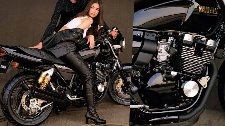 「ハイスペック空冷4気筒」の独自路線 1995年ヤマハ『XJR400R』【柏 秀樹の昭和~平成 カタログ蔵出しコラム Vol.14】