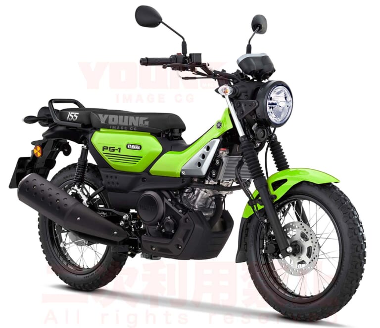 ヤマハ|PG-155|【SCOOP!】ヤマハ版ハンターカブが高速走行可能にパワーアップ!? 「PG-155」の可能性を探る