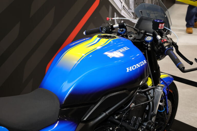 ホンダ|CB1000Fコンセプト|モリワキエンジニアリング|「顔に書いてあるじゃん!」鉄馬レース参戦も決定的?! 「モリワキCB1000F」は新生CB版の“モリワキモンスター”だ【大阪MCショー出展車】