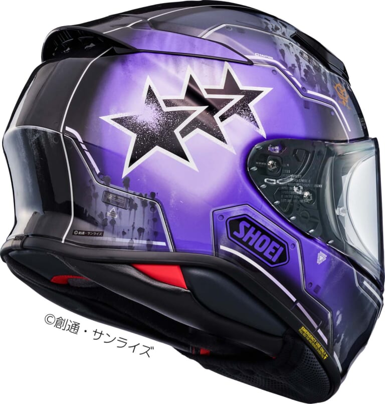 SHOEI Z-8 機動戦士ガンダム THE ORIGIN|ニュータイプの君へ!【受注期間限定】SHOEIフルフェイス「Z-8」に機動戦士ガンダムTHE ORIGIN コラボ×6色が登場