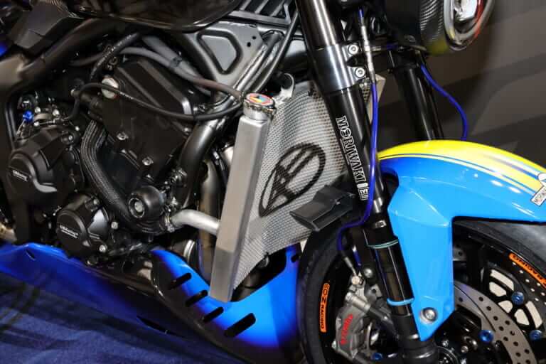 ホンダ|CB1000Fコンセプト|モリワキエンジニアリング|「顔に書いてあるじゃん!」鉄馬レース参戦も決定的?! 「モリワキCB1000F」は新生CB版の“モリワキモンスター”だ【大阪MCショー出展車】