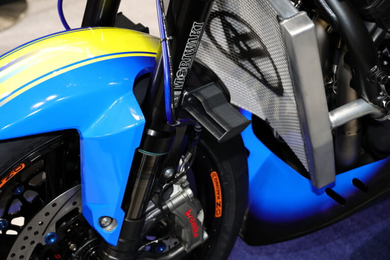ホンダ|CB1000Fコンセプト|モリワキエンジニアリング|「顔に書いてあるじゃん!」鉄馬レース参戦も決定的?! 「モリワキCB1000F」は新生CB版の“モリワキモンスター”だ【大阪MCショー出展車】