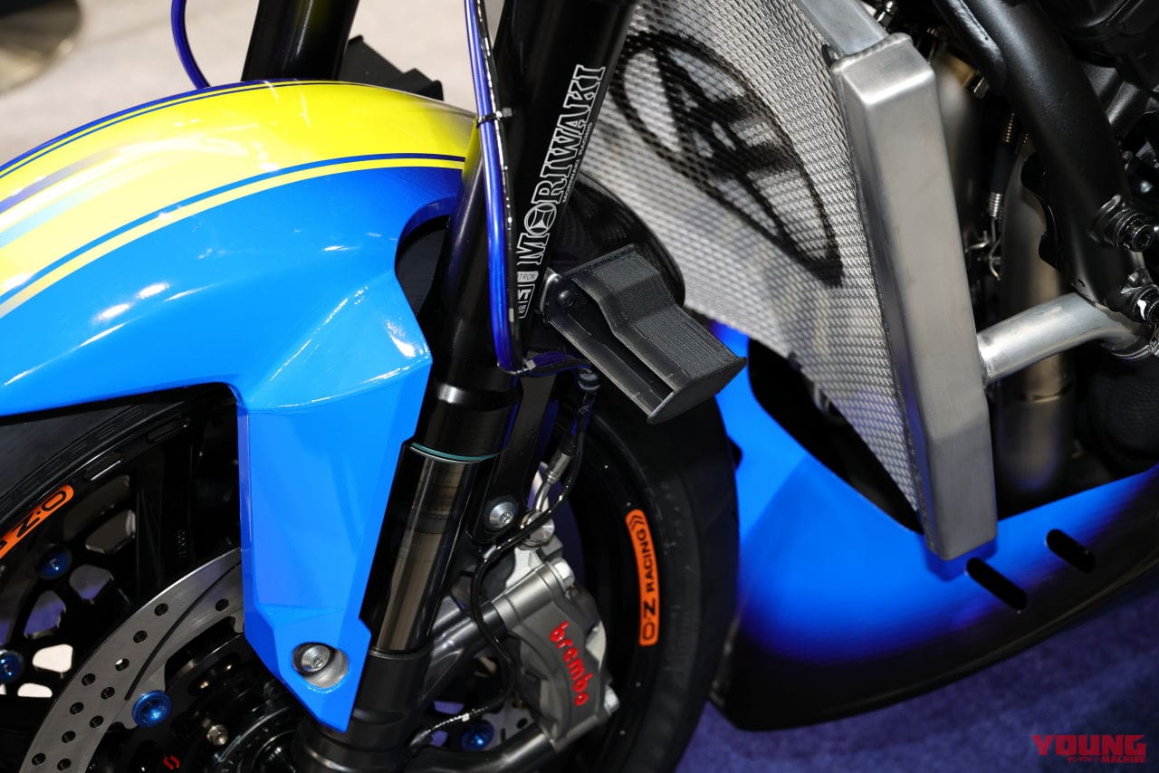 ホンダ|CB1000Fコンセプト|モリワキエンジニアリング|「顔に書いてあるじゃん!」鉄馬レース参戦も決定的?! 「モリワキCB1000F」は新生CB版の“モリワキモンスター”だ【大阪MCショー出展車】