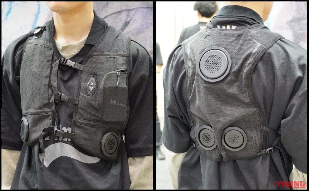 ワークマン|ペルチェベスト|ワークマン新作「6Lサイズで価格据え置きの衝撃」「新型“冷暖房”ベストも!」大盛況だった【東京MCショー】ワークマンブース