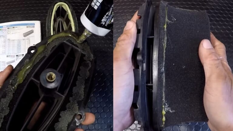 絶版車の欠品エアクリーナーをDIYしよう!【スズキRG400ガンマ復活作戦】|絶版車のエアクリーナーが欠品? 実はDIYできるよ!【スズキRG400ガンマ復活作戦】