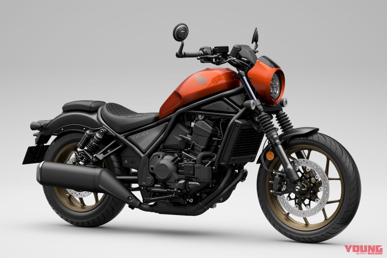 ホンダ|レブル1100|2025年モデル|2025新型ホンダ「レブル1100 SエディションDCT」発表! 在来グレードもエンジン性能や快適性などアップグレードして3/20発売