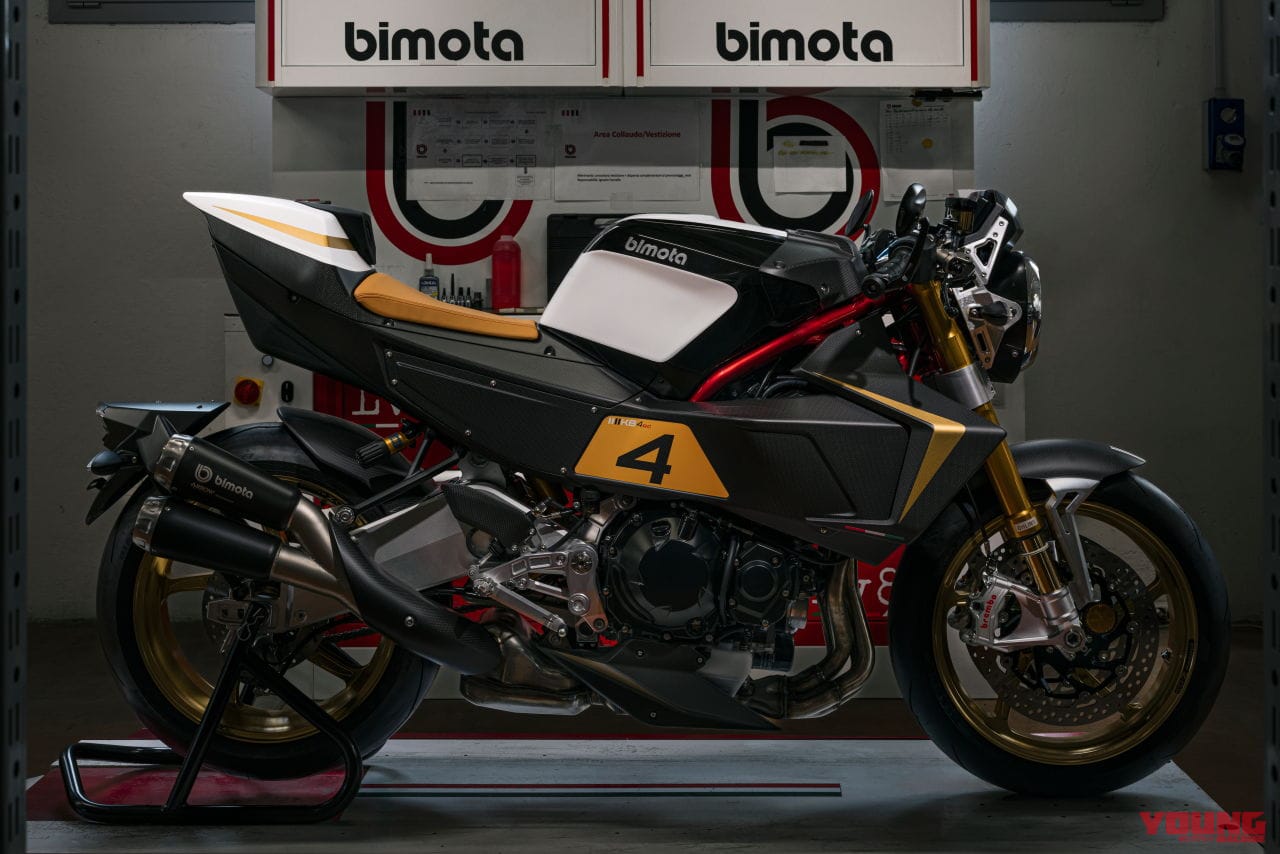 ビモータ|KB4RC|いわばイタリア製『Z1000RS』?! 新生ビモータ第2弾「KB4RC」473万円で3/25発売へ