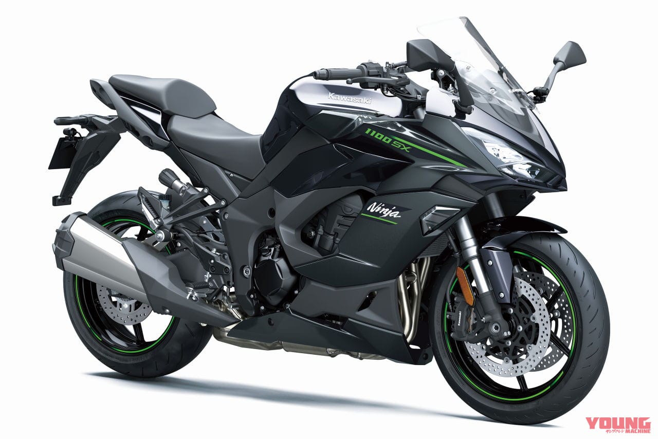 カワサキ|ニンジャ1100SX|2025年モデル|前後ドラレコ標準装備!! カワサキ新型モデル「ニンジャ1100SX/ニンジャ1100SE」発表、3/29発売