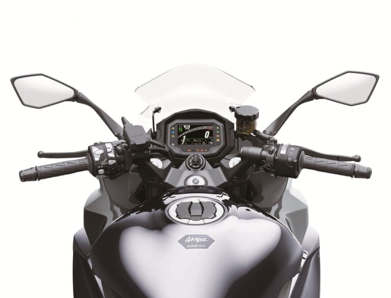 カワサキ|ニンジャ1100SX SE|2025年モデル|前後ドラレコ標準装備!! カワサキ新型モデル「ニンジャ1100SX/ニンジャ1100SE」発表、3/29発売