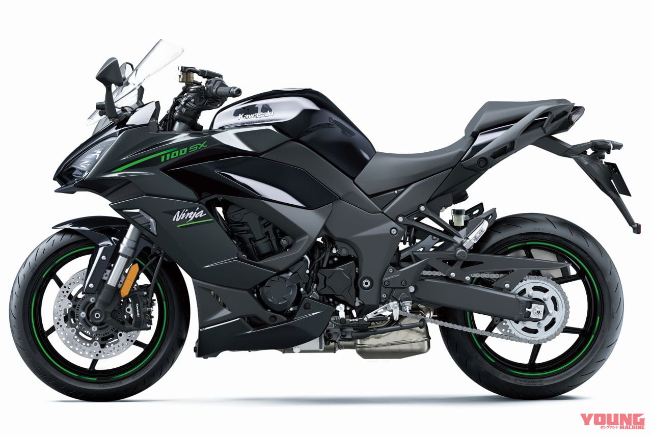 |前後ドラレコ標準装備!! カワサキ新型モデル「ニンジャ1100SX/ニンジャ1100SE」発表、3/29発売