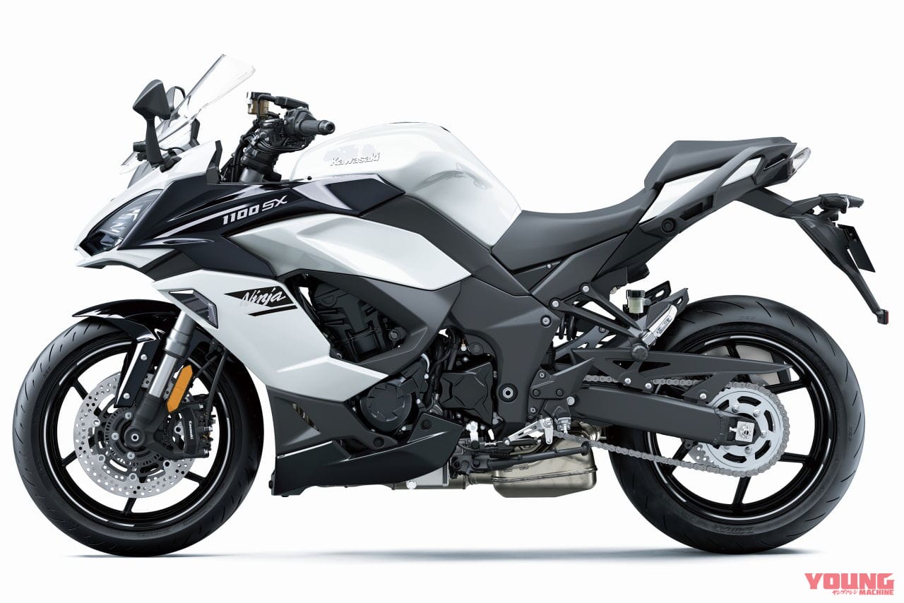 |前後ドラレコ標準装備!! カワサキ新型モデル「ニンジャ1100SX/ニンジャ1100SE」発表、3/29発売