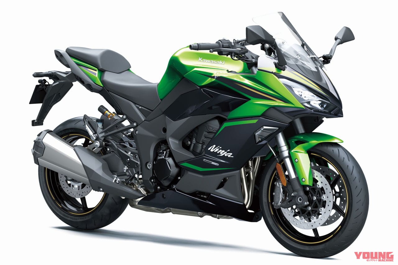 カワサキ|ニンジャ1100SX SE|2025年モデル|前後ドラレコ標準装備!! カワサキ新型モデル「ニンジャ1100SX/ニンジャ1100SE」発表、3/29発売