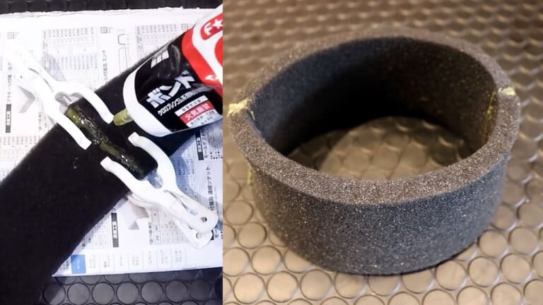 絶版車の欠品エアクリーナーをDIYしよう!【スズキRG400ガンマ復活作戦】|絶版車のエアクリーナーが欠品? 実はDIYできるよ!【スズキRG400ガンマ復活作戦】