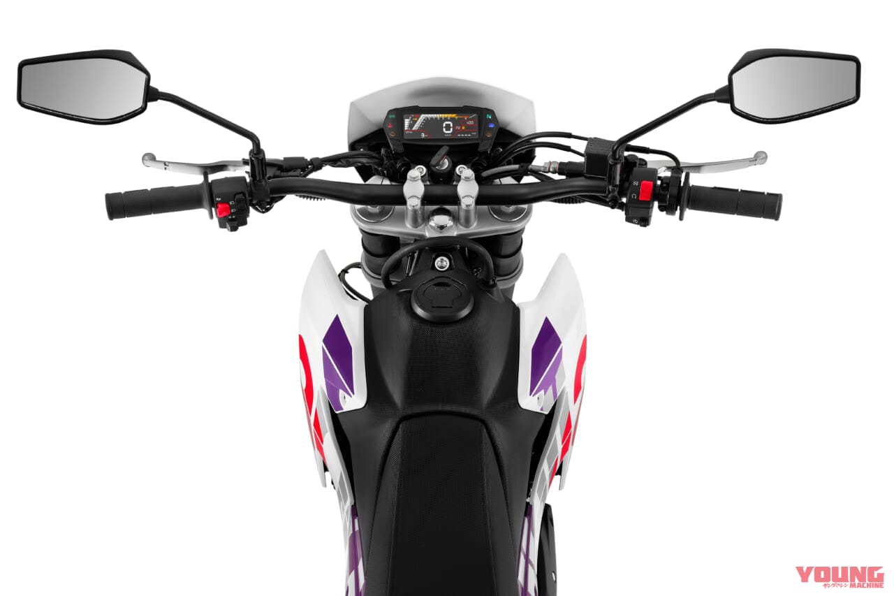 |さらにシュッとした2025モデル! アプリリアが50万前後の125ccオフローダーRX125/モタードSX125を受注開始