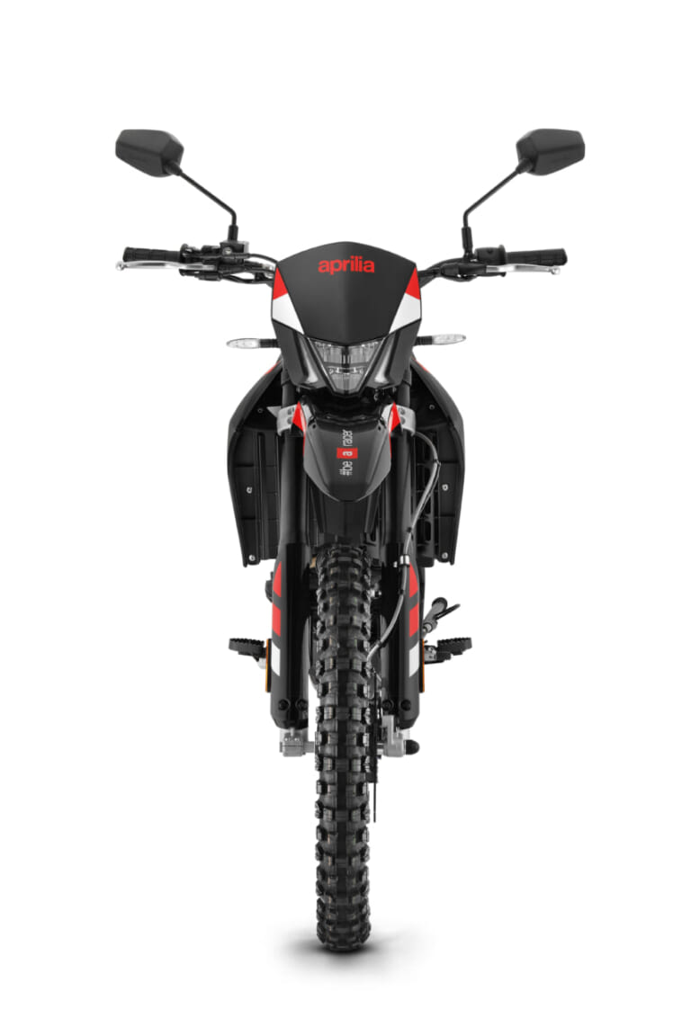 aprilia RX125|さらにシュッとした2025モデル! アプリリアが50万前後の125ccオフローダーRX125/モタードSX125を受注開始