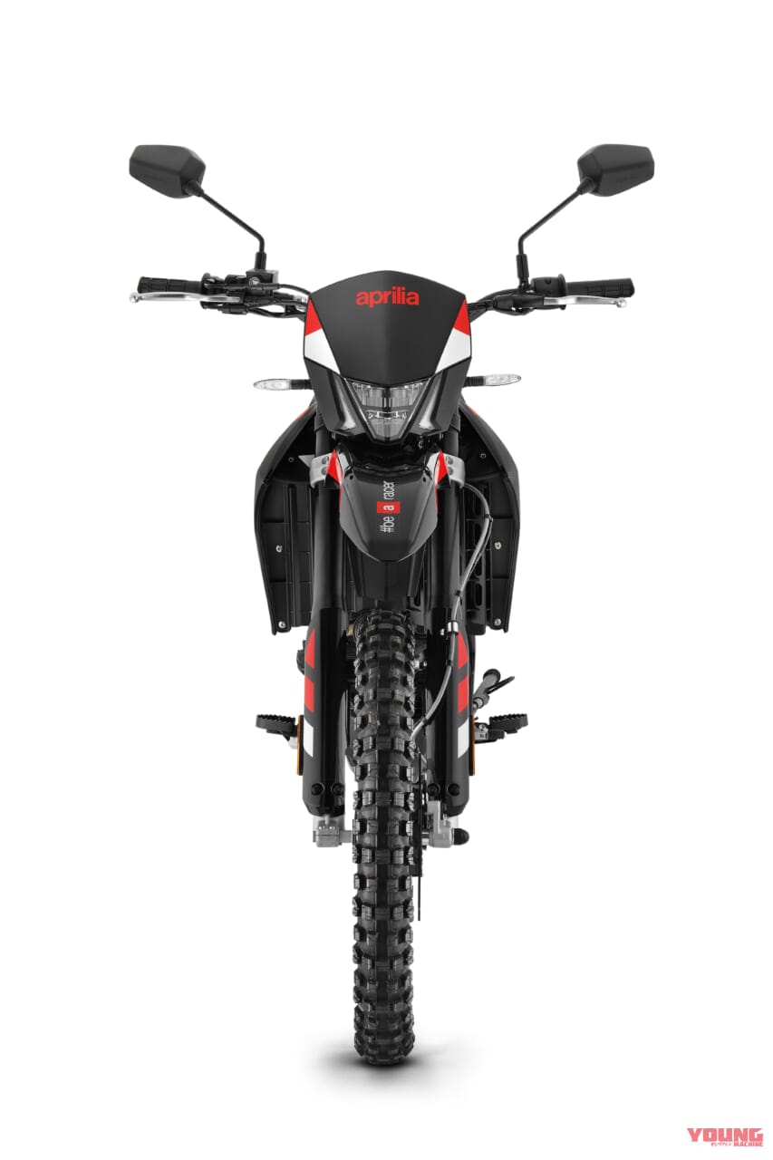 |さらにシュッとした2025モデル! アプリリアが50万前後の125ccオフローダーRX125/モタードSX125を受注開始