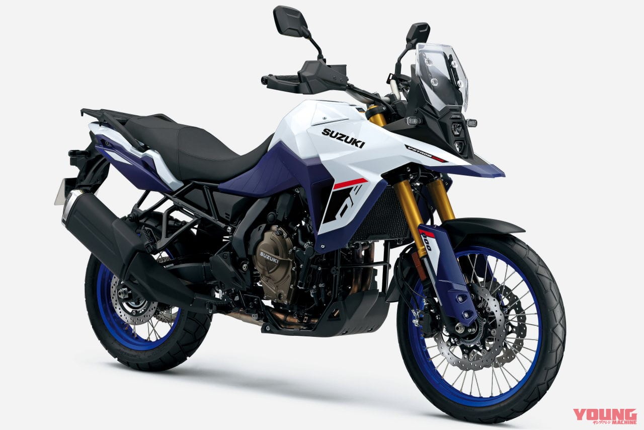 |スズキ「Vストローム800」「Vストローム800DE」の2025年モデル登場! 無印800は全カラーを刷新