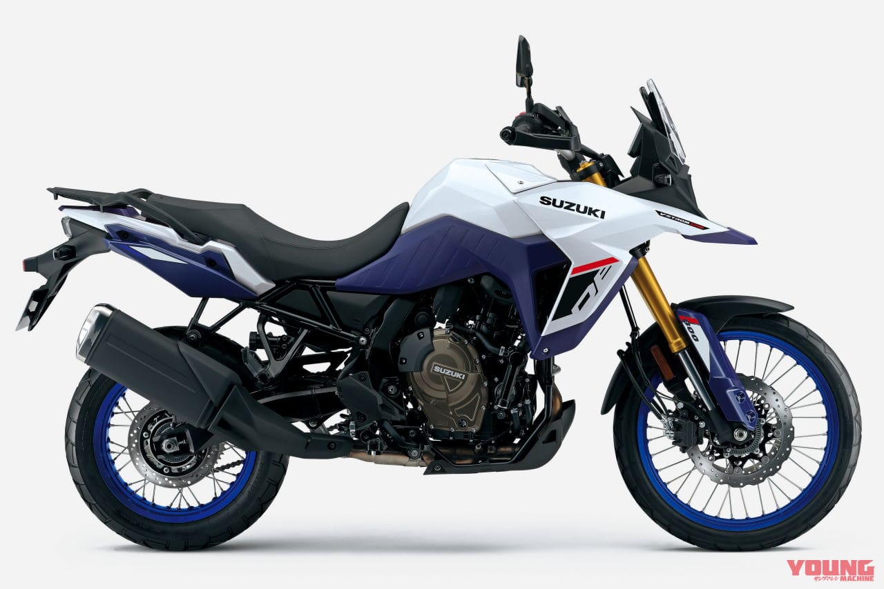 |スズキ「Vストローム800」「Vストローム800DE」の2025年モデル登場! 無印800は全カラーを刷新