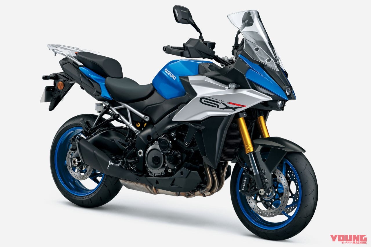|鮮烈な赤! スズキ「GSX-S1000GX」車体色&価格変更で3/14発売 電子制御サスペンション搭載の楽速クロスオーバー