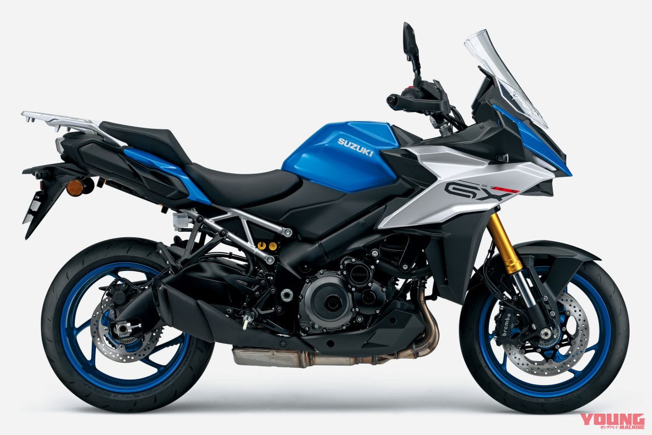 |鮮烈な赤! スズキ「GSX-S1000GX」車体色&価格変更で3/14発売 電子制御サスペンション搭載の楽速クロスオーバー