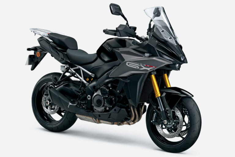スズキ|GSX-S1000GX|2025年モデル|鮮烈な赤! スズキ「GSX-S1000GX」車体色&価格変更で3/14発売 電子制御サスペンション搭載の楽速クロスオーバー