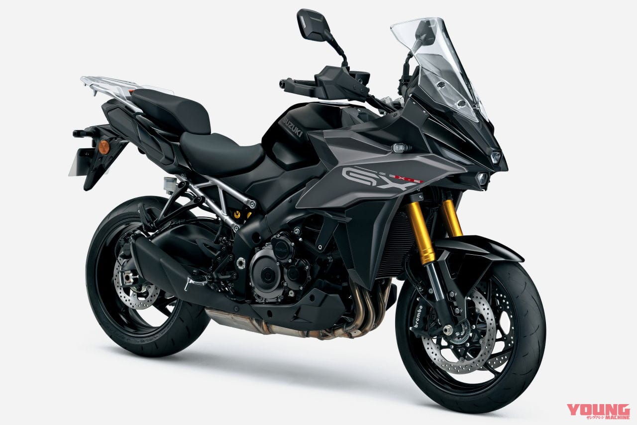 |鮮烈な赤! スズキ「GSX-S1000GX」車体色&価格変更で3/14発売 電子制御サスペンション搭載の楽速クロスオーバー