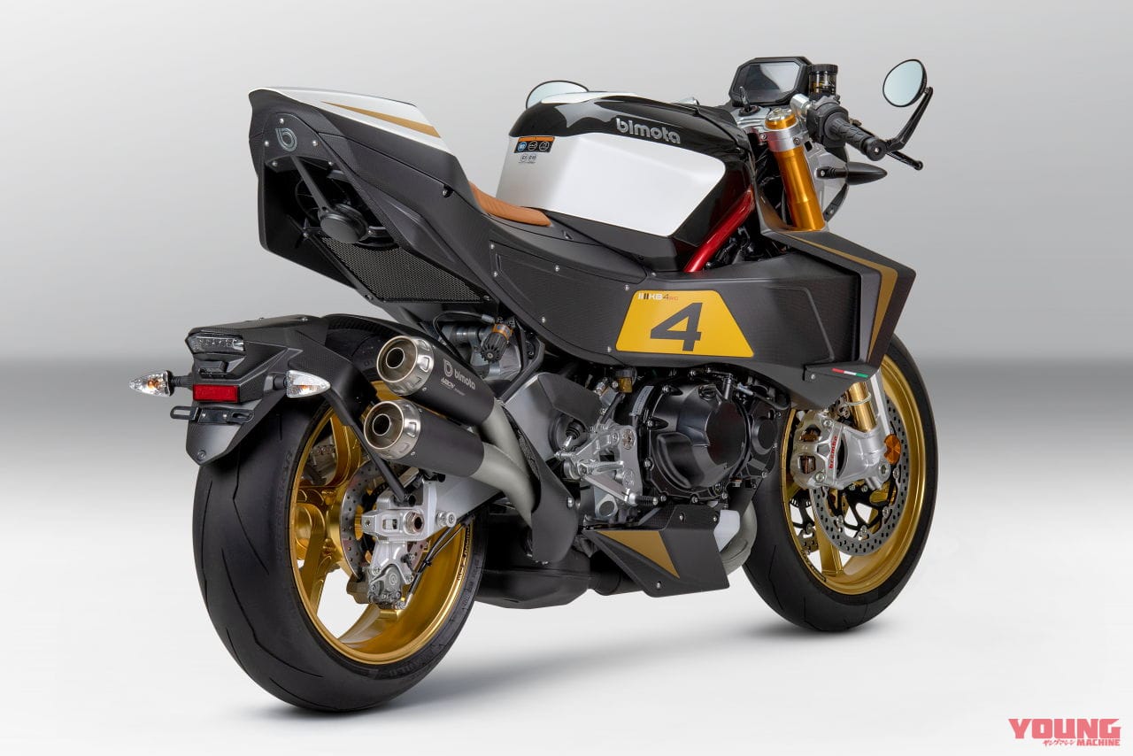 ビモータ|KB4RC|いわばイタリア製『Z1000RS』?! 新生ビモータ第2弾「KB4RC」473万円で3/25発売へ