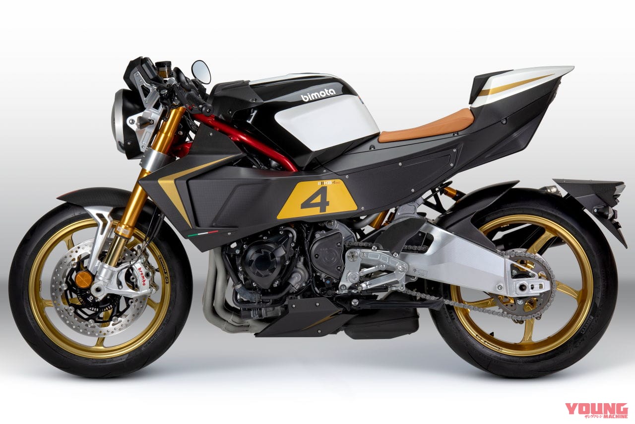 ビモータ|KB4RC|いわばイタリア製『Z1000RS』?! 新生ビモータ第2弾「KB4RC」473万円で3/25発売へ