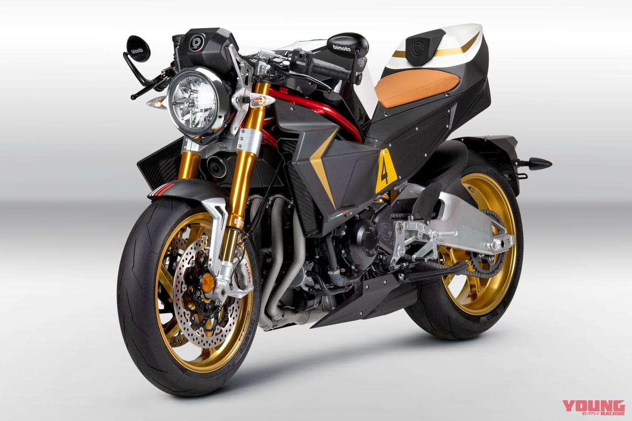 ビモータ|KB4RC|いわばイタリア製『Z1000RS』?! 新生ビモータ第2弾「KB4RC」473万円で3/25発売へ