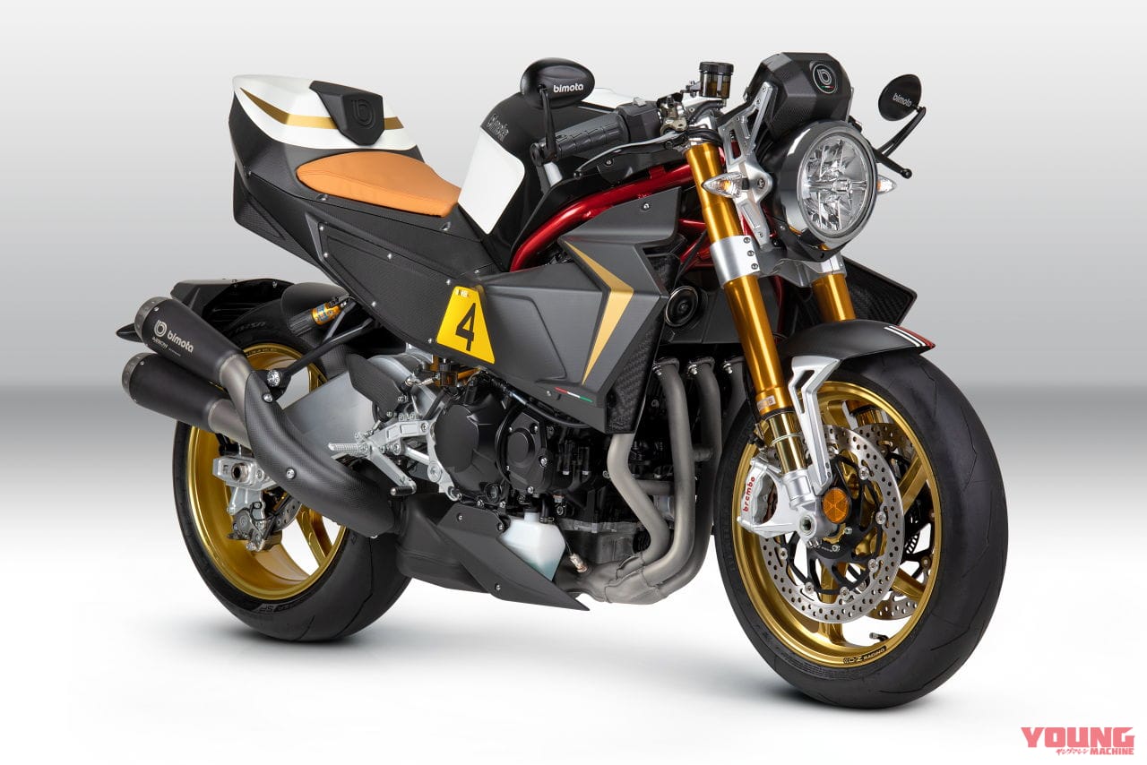 ビモータ|KB4RC|いわばイタリア製『Z1000RS』?! 新生ビモータ第2弾「KB4RC」473万円で3/25発売へ