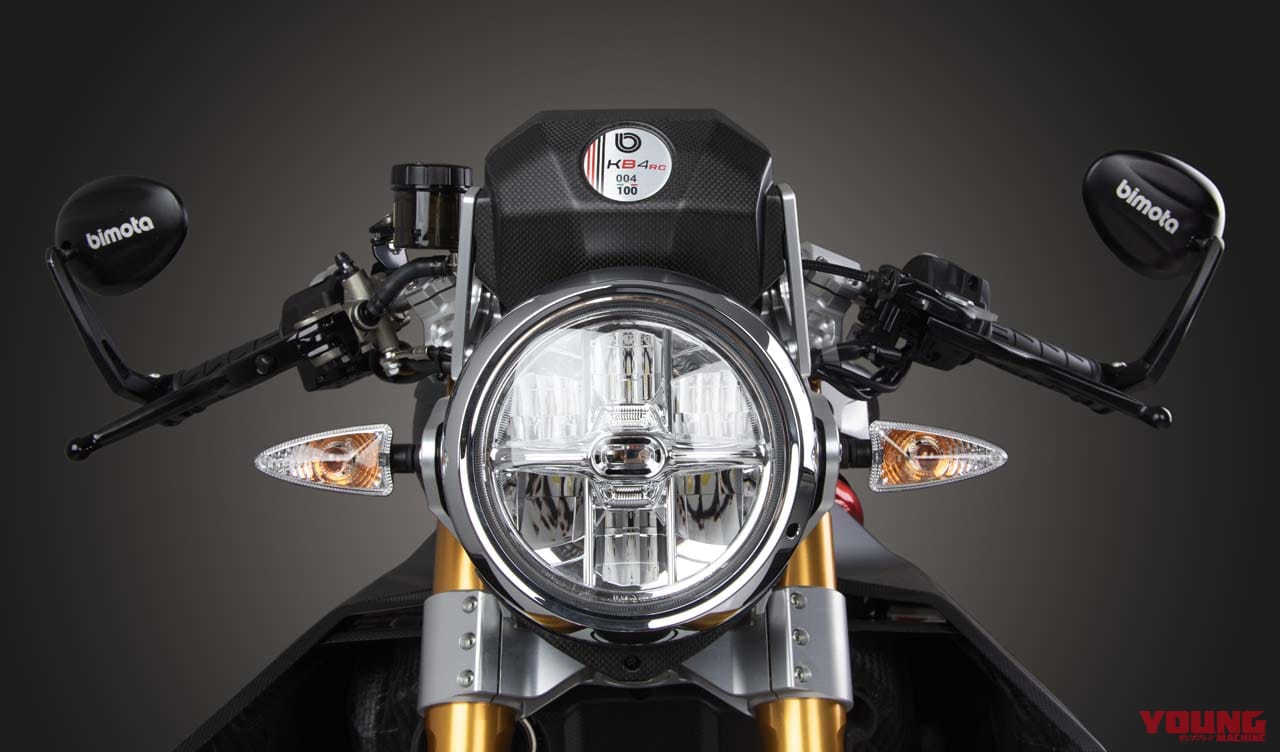 ビモータ|KB4RC|いわばイタリア製『Z1000RS』?! 新生ビモータ第2弾「KB4RC」473万円で3/25発売へ