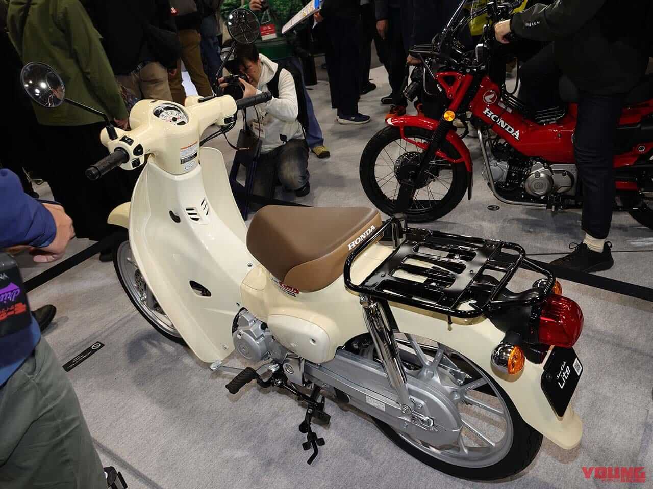 ホンダ|スーパーカブ110ライト コンセプト|モーターサイクルショー|新原付バージョンは今秋登場へ?! ホンダが「スーパーカブ110ライト コンセプト」をMCショーで予告なし発表