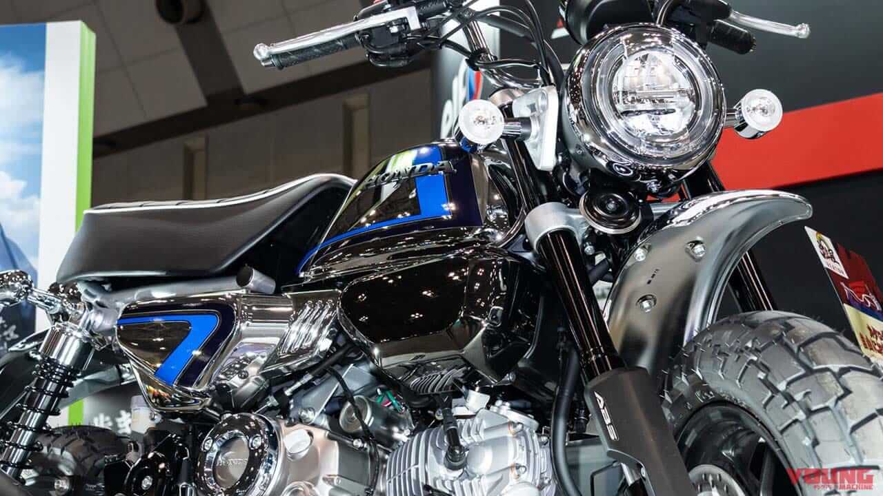 |【限定50台】スペンサーカラーをメッキ仕上げで!! レガーレ「Z125 モンキーFS 5thリミテッドエディション」登場【東京MCショー】