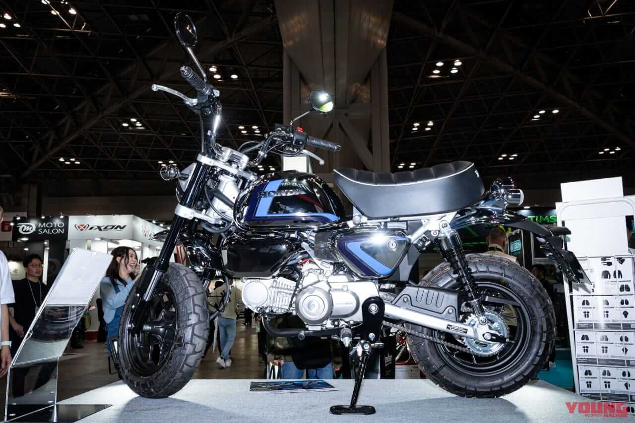 |【限定50台】スペンサーカラーをメッキ仕上げで!! レガーレ「Z125 モンキーFS 5thリミテッドエディション」登場【東京MCショー】
