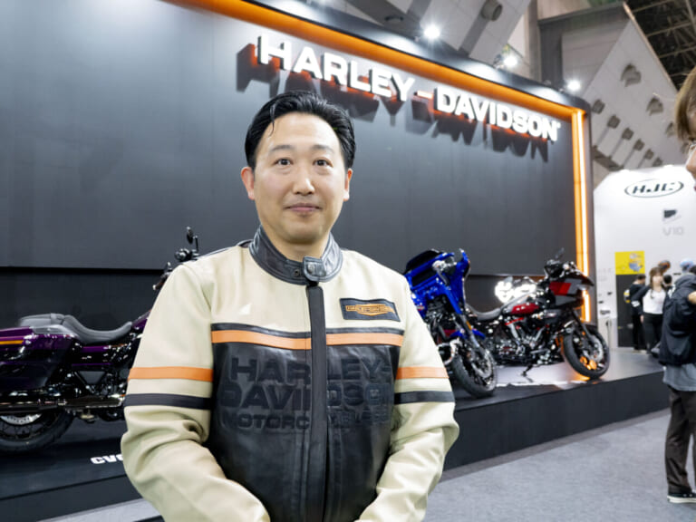 ハーレーダビッドソンジャパン玉木一史新社長|「一緒に走り続けよう!」ハーレーダビッドソンジャパン新社長が販売店へ熱き言葉! 東京モーターサイクルショー2025〈動画あり〉
