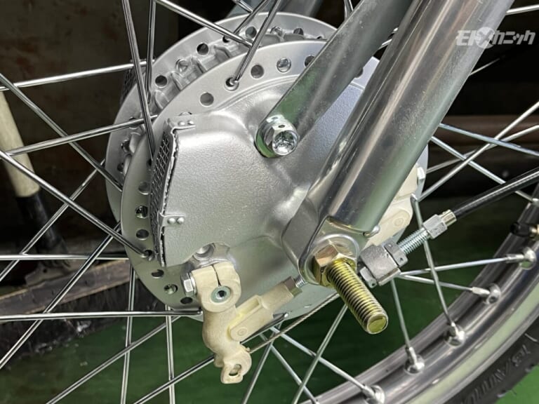 ホンダ｜CB125RSレプリカ｜Wバネルレーシングドラムブレーキ