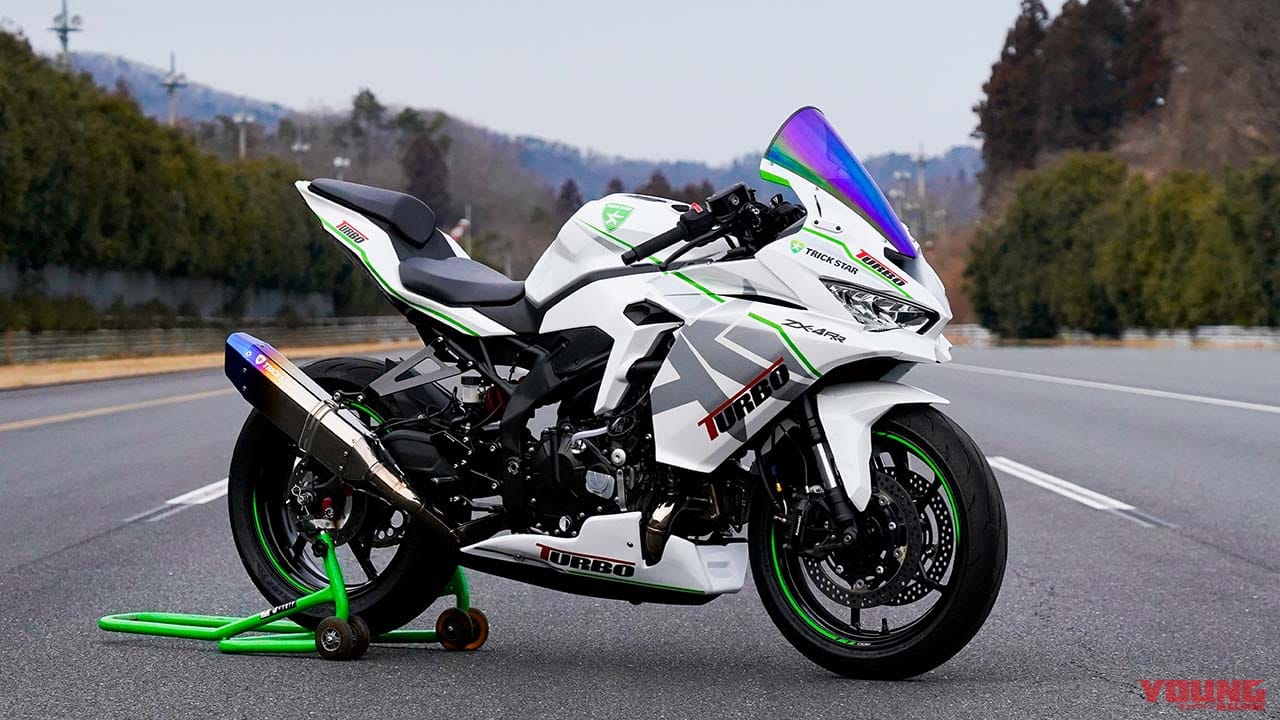 「これぞ技術の見せ所!」エンジンブローを乗り越え、トリックスター『ZX-4Rターボ』最高速300km/hの壁に再び挑む!