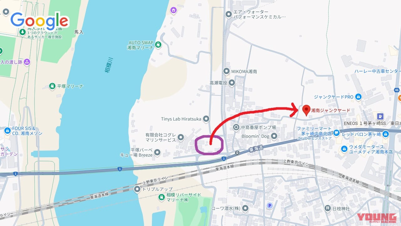 お宝バイクが見つかるかも! 伝説のバイク屋「湘南ジャンクヤード」攻略法|お宝バイクが見つかるかも! 5500円から車体が買える伝説のバイク屋「湘南ジャンクヤード」攻略法