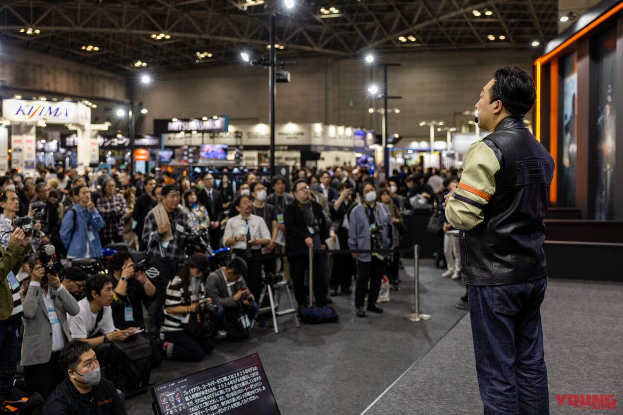 ハーレーダビッドソンジャパン玉木一史新社長|東京モーターサイクルショー2025|「一緒に走り続けよう!」ハーレーダビッドソンジャパン新社長が販売店へ熱き言葉! 東京モーターサイクルショー2025〈動画あり〉