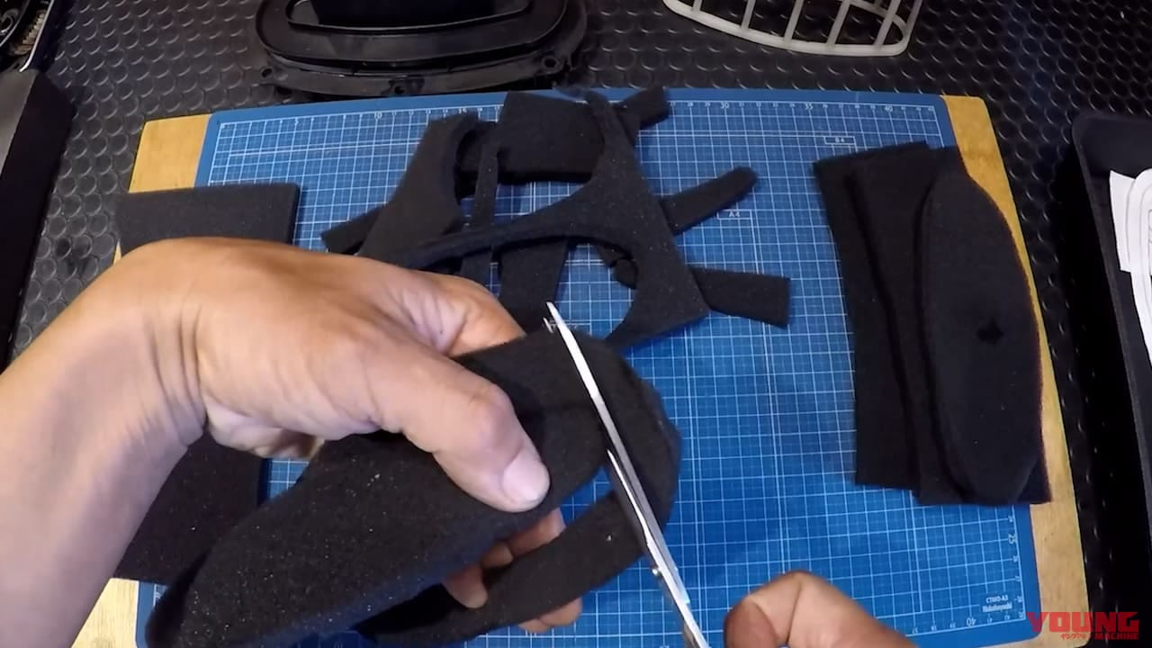 絶版車の欠品エアクリーナーをDIYしよう!【スズキRG400ガンマ復活作戦】｜絶版車のエアクリーナーが欠品? 実はDIYできるよ!【スズキRG400ガンマ復活作戦】