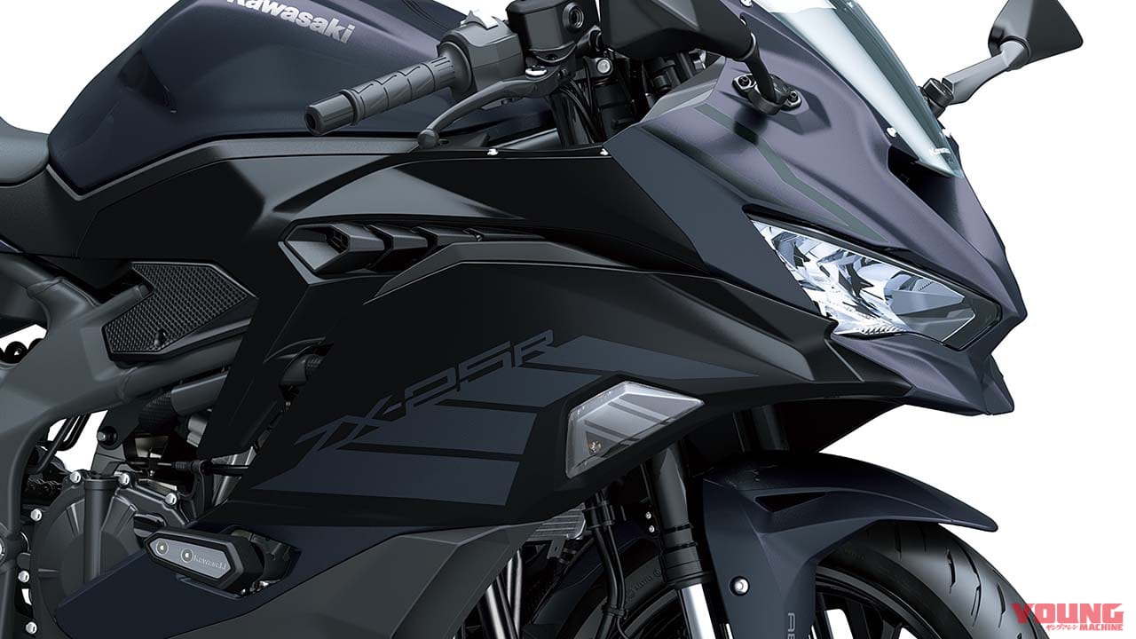48馬力の4気筒250cc搭載! カワサキ「ニンジャZX-25R SE」2025年モデルが登場