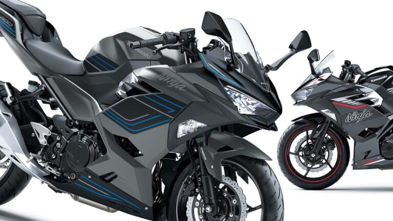 カワサキ「ニンジャ400」2025年モデル発表! 新色×2が登場し、KRTエディションは廃止