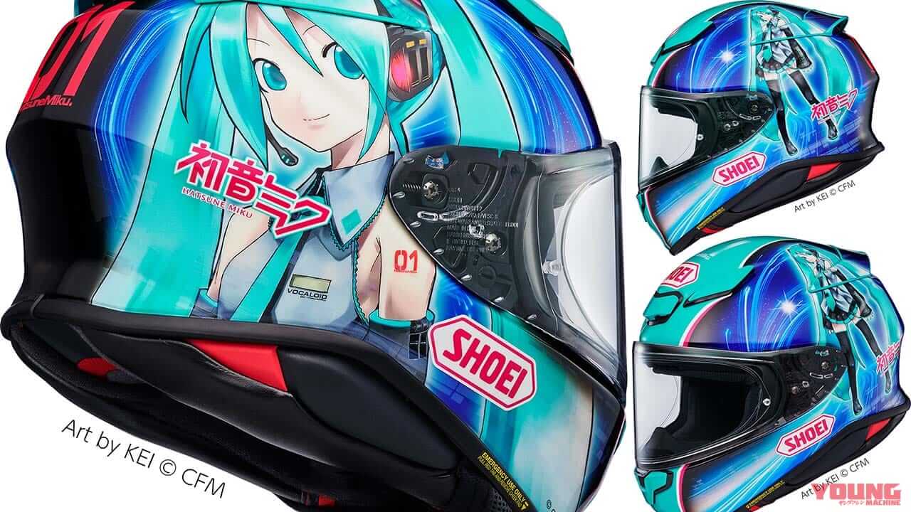 ボカロ文化の先駆者とタッグ!【受注期間限定】SHOEI「Z-8 初音ミク」で新ジャポニズムを体現
